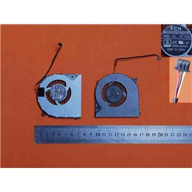Ventoinha para Portatil Clevo 6-31-N5502-102 F57-D1 F57-D1C F57-D1T Fh22 Dfs551205Wq0T Fh22 Dfs551205Wq0T
