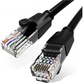 Cabo de Rede RJ45 UTP Vention IBEBL Cat.6, 10m, Preto