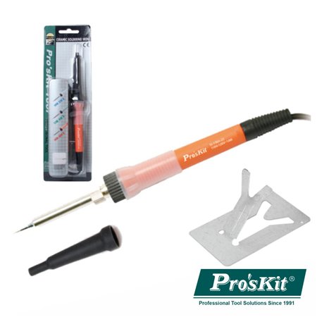 FERRO DE SOLDAR 14W60W C/ RESISTÊNCIA EM CERÂMICA PROSKIT