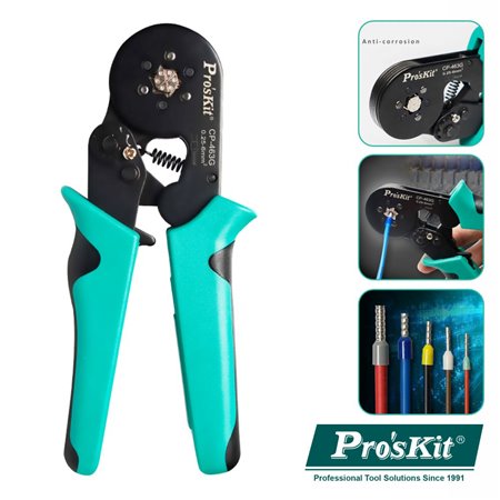 Alicate De Cravar Ponteiras Exagonal 0.25/6MM² PROSKIT