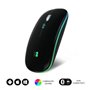 Rato sem fio por Bluetooth Subblim LED Dual Flat/ Bateria recarregável/ Até 1600 DPI