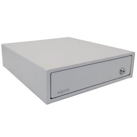 Gaveta de dinheiro Aprox appCASH33WH/ Manual e Automático/ Branco