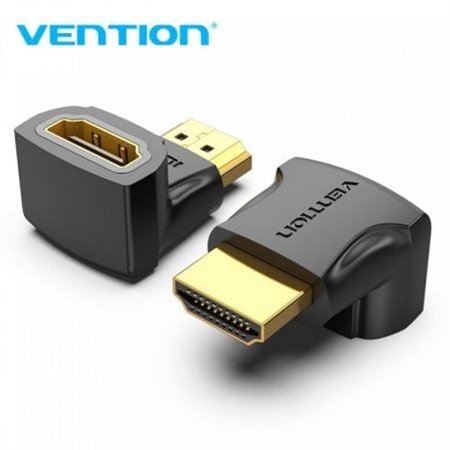 Adaptador HDMI 4K 90º Vention AIOB0, HDMI Macho - HDMI Fêmea