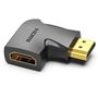 Adaptador HDMI 4K 90º Vention AIPB0, HDMI Macho - HDMI Fêmea