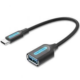 Adaptador USB 3.1 Tipo-C Vention CCVBB, USB Tipo-C Macho - USB Fêmea