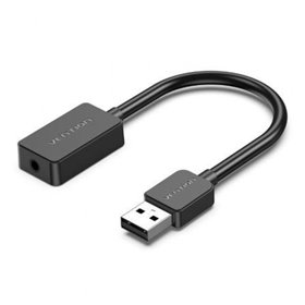 Placa de Som Vention CDZB0/ USB Macho - 1x Jack 3.5 Fêmea