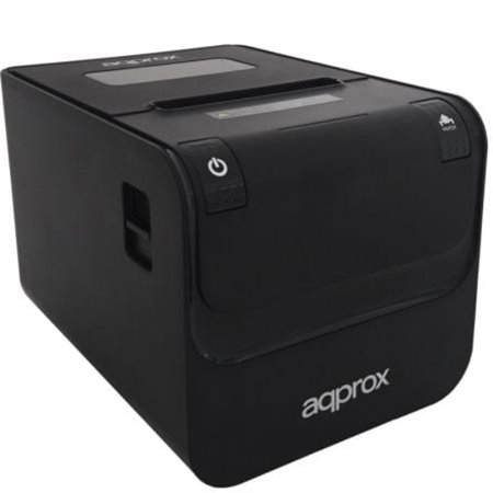 Impressora de Ticket Aprox appPOS80AMUSE/ Térmica/ Largura do papel 80mm/ USB-RS232-Ethernet/ Preto