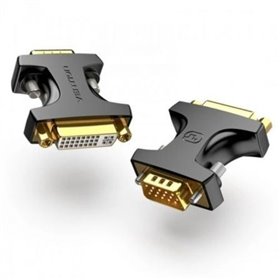 Adaptador Vention DDDB0, VGA Macho - DVI Fêmea