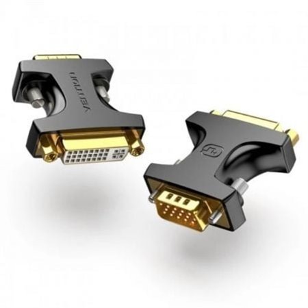 Adaptador Vention DDDB0, VGA Macho - DVI Fêmea