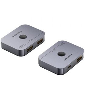 Switch Comutador 8K HDMI 2.1 Bidirecional Vention AKPH0 HDMI Fêmea/USB-C Fêmea - 2x HDMI Fêmea