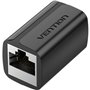 Adaptador Conector Vention RJ45 IPWB0 Cat7 FTP, RJ45 Fêmea - RJ45 Fêmea, Preto