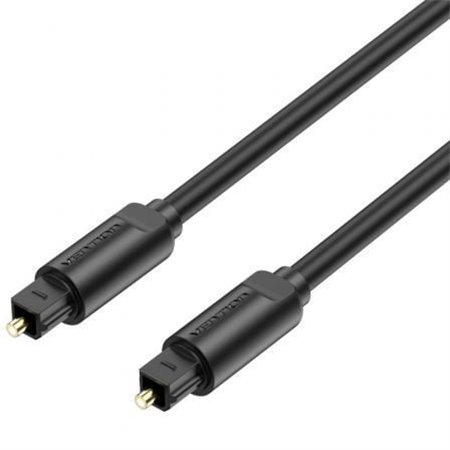 Cabo de Audio de Fibra óptica Vention BAEBF, 1m, Preto