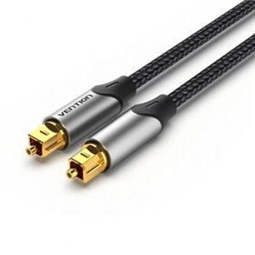 Cabo de Audio de Fibra óptica Vention BAVHF, 1m, Cinza