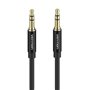Cabo Stereo Vention BAXBF, Jack 3.5 Macho - Jack 3.5 Macho, 1m, Preto