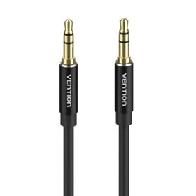 Cabo Stereo Vention BAXBF, Jack 3.5 Macho - Jack 3.5 Macho, 1m, Preto