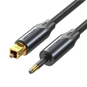 Cabo de Audio de Fibra óptica Vention BKCBH, 2m, Preto