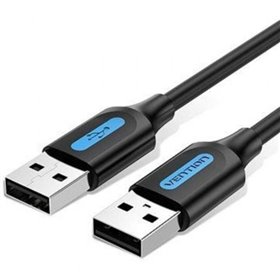 Cabo USB 2.0 Vention COJBF, USB Macho - USB Macho, 480Mbps, 1m, Preto