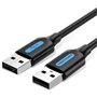 Cabo USB 2.0 Vention COJBH, USB Macho - USB Macho, 480Mbps, 2m, Preto