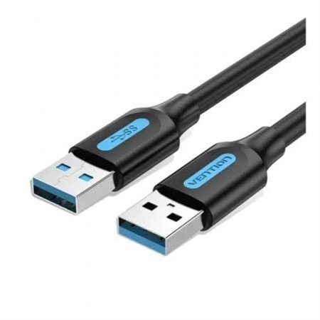 Cabo USB 3.0 Vention CONBF, USB Macho - USB Macho, 5Gbps, 1m, Preto