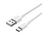 Cabo USB 2.0 Tipo-C Vention CTHWF, USB Tipo-C Macho - USB Macho, Até 60W, 480Mbps, 1m, Branco