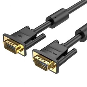 Cabo SVGA Vention DAEBH, VGA Macho - VGA Macho, 2m, Preto