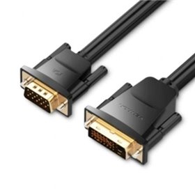 Cabo Conversor Vention EABBF, DVI Macho - VGA Macho, 1m, Preto