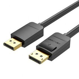 Cabo Displayport 1.2 4K Vention HACBJ, Displayport Macho - Displayport Macho, 5m, Preto