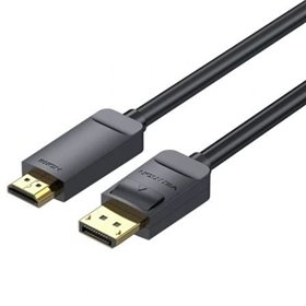 Cabo Conversor Vention HAGBI, DisplayPort Macho - HDMI 4K Macho, 3m, Preto
