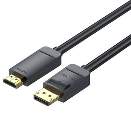 Cabo Conversor Vention HAGBI, DisplayPort Macho - HDMI 4K Macho, 3m, Preto
