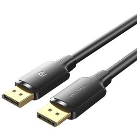 Cabo Conversor Vention HAKBH, DisplayPort Macho - DisplayPort 4K Macho, 2m, Preto