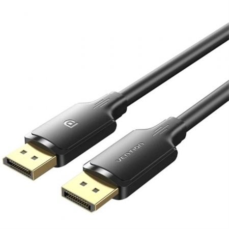 Cabo Conversor Vention HAKBH, DisplayPort Macho - DisplayPort 4K Macho, 2m, Preto