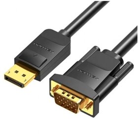 Cabo Conversor Vention HBLBG, DisplayPort Macho - VGA Macho, 1.5m, Preto