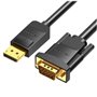 Cabo Conversor Vention HBLBH, DisplayPort Macho - VGA Macho, 2m, Preto