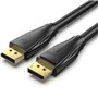 Cabo DisplayPort 1.4 8K Vention HCDBF, DisplayPort Macho - DisplayPort Macho, 1m, Preto