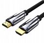 Cabo HDMI 2.1 8K Vention AALBG, HDMI Macho - HDMI Macho, 1.5m, Cinza e Preto