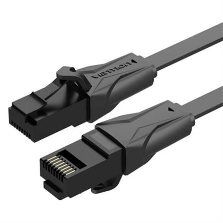 Cabo de Rede RJ45 UTP Vention IBABL Cat.6, 10m, Preto