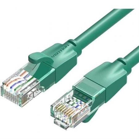 Cabo de Rede RJ45 UTP Vention IBEGF Cat.6, 1m, Verde