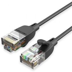 Cabo de Rede RJ45 UTP Vention IBIBH Cat.6A, 2m, Preto