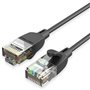 Cabo de Rede RJ45 UTP Vention IBIBH Cat.6A, 2m, Preto