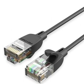 Cabo de Rede RJ45 UTP Vention IBIBJ Cat.6A, 5m, Preto