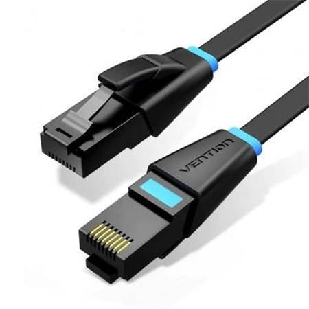 Cabo de Rede RJ45 UTP Vention IBJBD Cat.6A, 50cm, Preto