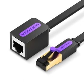 Extensão de Rede RJ45 UTP Vention ICBBH Cat.7, 2m, Preto