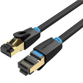 Cabo de Rede RJ45 SFTP Vention IKABF Cat.8, 1m, Preto