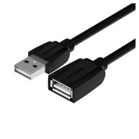 Extensão USB 2.0 Vention VAS-A44-B300, USB Macho - USB Fêmea, 480Mbps, 3m, Preto