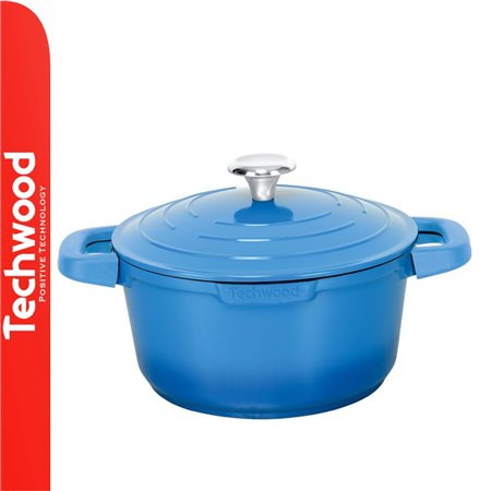 Panela Ø28cm Alumínio c/ tampa Techwood