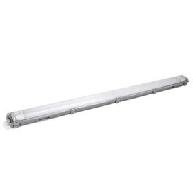 Armadura T8 c/ 2 Lâmpadas LED Tubular 2X18W 120cm 4000K IP65
