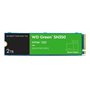 Disco rígido interno sólido hdd ssd wd western digital green sn350 wds200t3g0c 2 tb m.2 pci express 3.0 nvme