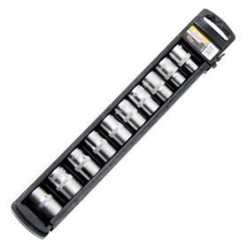 Conjunto de Chaves de Soquete Blim - Medidas: 10, 11, 12, 13, 14, 15, 16, 17, 18, 19mm - Tamanho 1/2" - Alta Resistência - Cor P
