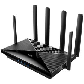 Roteador Cudy LT700 AC1200 4G LTE CAT 6 WiFi - 4x portas Lan 10/100/1000Mbps - 2x slots Nano Sim - 6 antenas externas