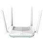 Roteador D-Link Eagle Pro AI AX1500 WiFi 6 Smart Dual Band - Até 1200Mbps - 3 portas RJ45 10/100 Mbps - Controle de voz com Goog